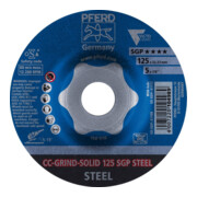 Pferd Schleifscheibe CC-Grind Solid SGP STEEL 125mm