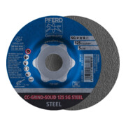 Pferd Schleifscheibe CC-Grind Solid Steel 125mm