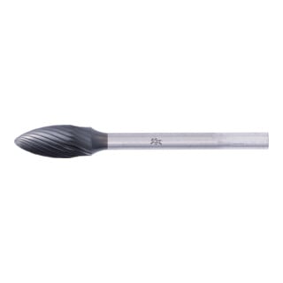 PFERD Schleifstift B 0613/3 Z5 HC-FEP Wolframkarbid