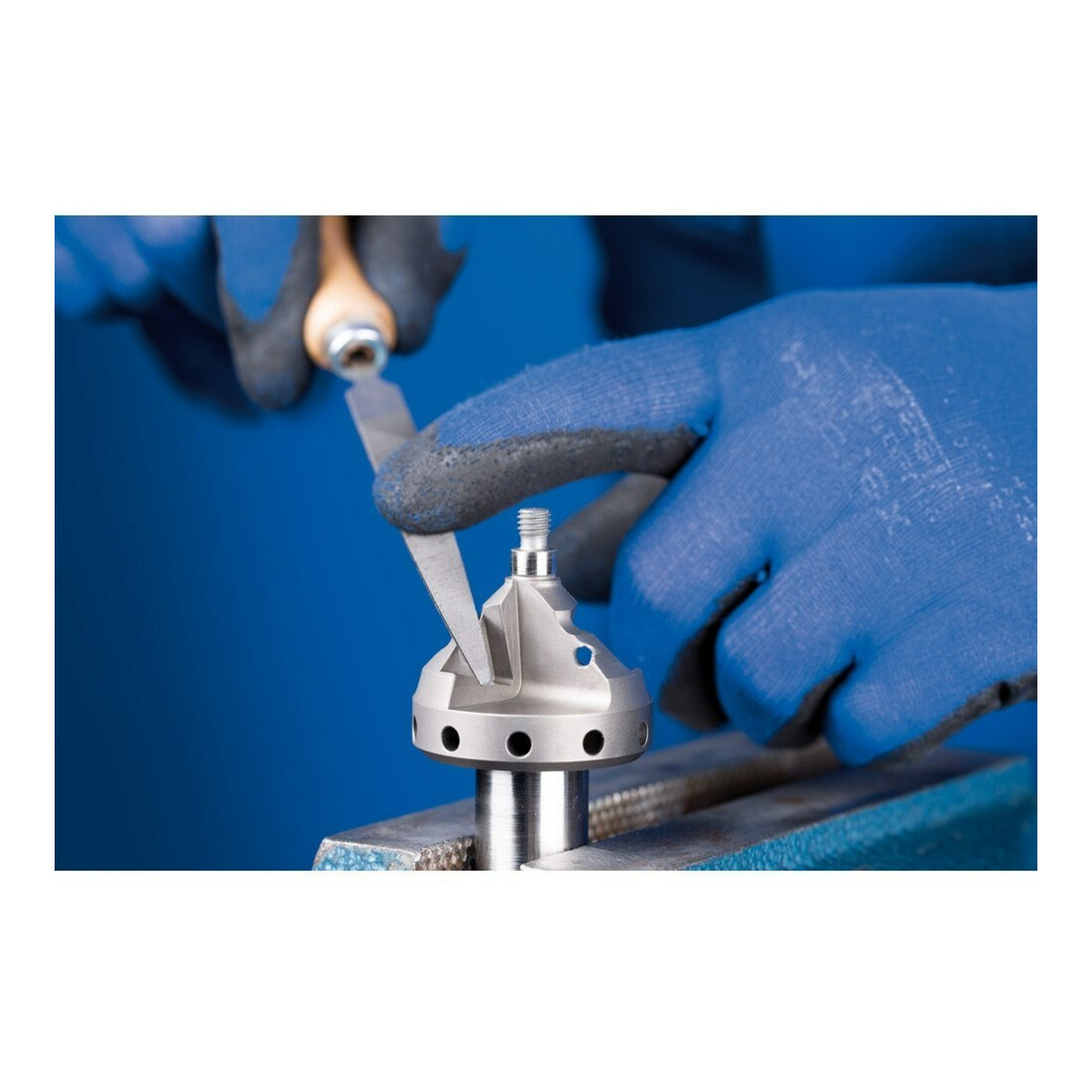 Pferd Schlüsselfeile flachspitz 100mm Hieb 2