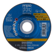 Pferd Schruppscheibe E 115-1,9 PSF DUO STEELOX