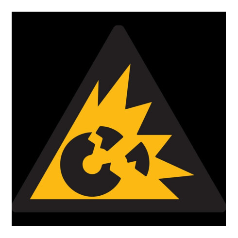 Pferd Schruppscheibe gekröpft CO24QSG 180x7,2mm