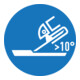 Pferd Schruppscheibe gekröpft PSFSTEELOX 230x8mm