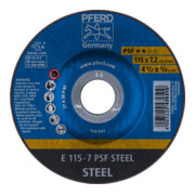PFERD TOOLS Schruppscheibe PSF STEEL