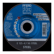 PFERD Schruppscheiben E 125-4,1 SG STEEL