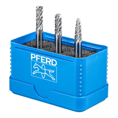 PFERD Set di frese in HM 1406 Allround