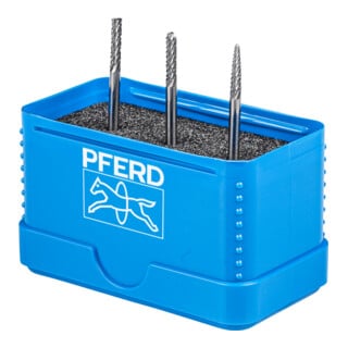 PFERD Set di frese in HM, TC 1504 Z3 Plus