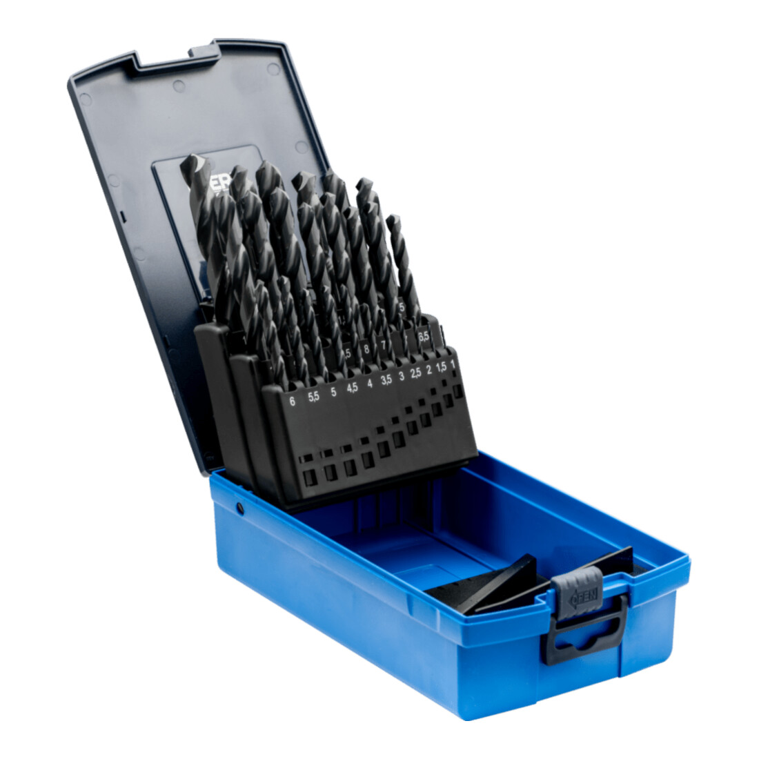 PFERD Set di punte elicoidali DIN 338 HSSG N 1-13 STEEL 25