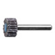 PFERD SIC Fächerschleifer F Ø 20x10mm Schaft-Ø 6 mm SIC150 für harte NE Metalle-1