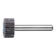 PFERD SIC Fächerschleifer F Ø 20x10mm Schaft-Ø 6 mm SIC80 für harte NE Metalle-1
