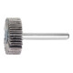PFERD SIC Fächerschleifer F Ø 30x10mm Schaft-Ø 6 mm SIC150 für harte NE Metalle-1