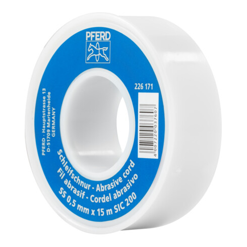 PFERD SIC Schleifschnur SS Ø 0,4 mmx15 m SIC200 für Werkzeug- und Formenbau