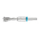 PFERD SINGLETWIST INOX-TOTAL Pinselbürste gezopft PBGSIT Ø10mm Schaft-Ø6 mm Edelstahl-Draht-Ø0,20-1