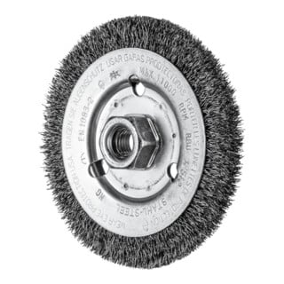 PFERD Spazzola a disco con filo non ritorto POS RBU 12512/M14 ST 0,30