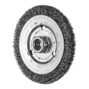 PFERD Spazzola a disco con filo non ritorto POS RBU 12512/M14 ST 0,30-1