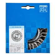 PFERD Spazzola a disco con filo ritorto POS RBG 12512/M14 INOX 0,35-2