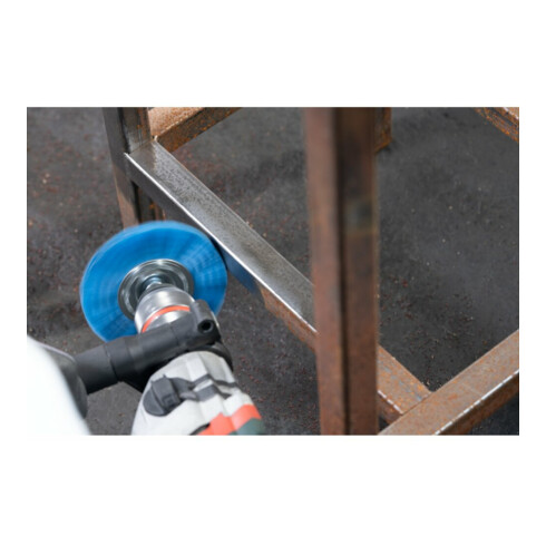 PFERD Spazzola a disco con gambo e filo non ritorto POS RBU 10010/6 BLU 180 UNIVERSAL (1)