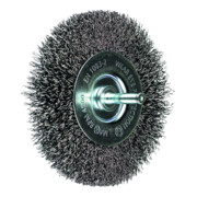 PFERD Spazzola a disco con gambo e filo non ritorto POS RBU 10012/6 ST 0,30 UNIVERSAL (1)