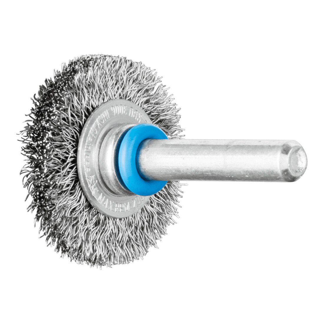 PFERD Spazzola a disco con gambo e filo non ritorto POS RBU 3006/6 INOX 0,20