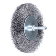 PFERD Spazzola a disco con gambo e filo non ritorto RBU 10015/6 ST 0,20-1