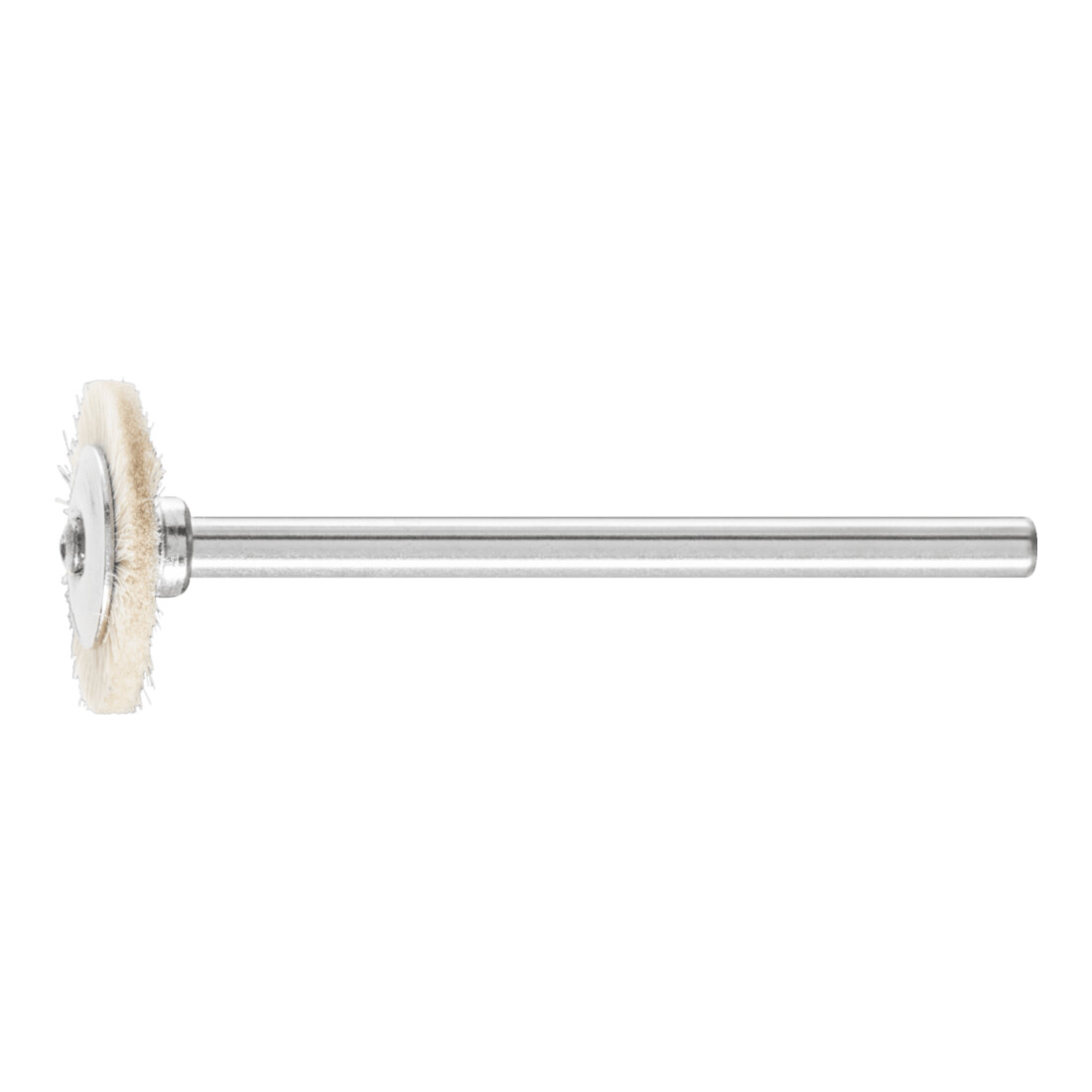 PFERD Spazzola a disco con gambo e filo non ritorto RBU ZHW 46 0,3mm