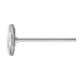 PFERD Spazzola a disco con gambo e filo non ritorto RBU 2202/3 INOX 0,10-1