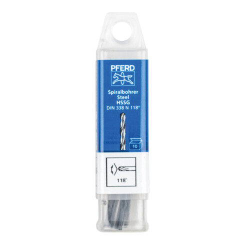 PFERD spiraalboor SPB DIN 338 HSSG N 1.6 STAAL