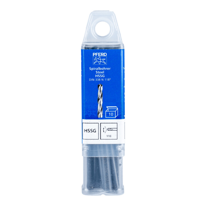 PFERD spiraalboor SPB DIN 338 HSSG N 5.2 STAAL