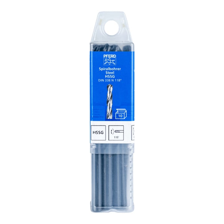PFERD spiraalboor SPB DIN 338 HSSG N 6.8 STAAL