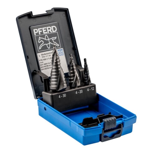 PFERD Stappenboorset HSS HC-FEP 3