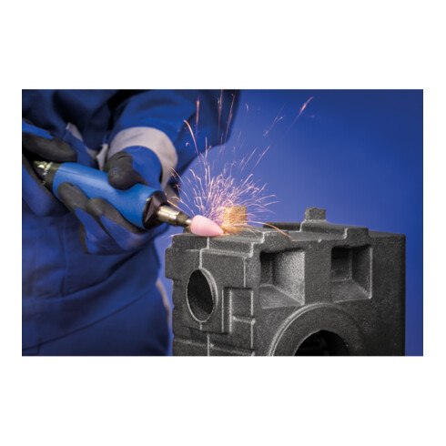 PFERD STEEL EDGE Schleifstift Form A 6 Ø 19x29 mm Schaft-Ø 6 mm A30 für Stahl- und Stahlguss