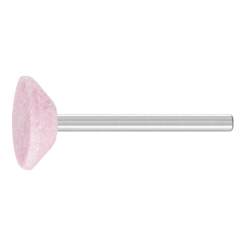 PFERD STEEL EDGE Schleifstift Form B 103 Ø 16x5 mm Schaft-Ø 3 mm A80 für Stahl- und Stahlguss