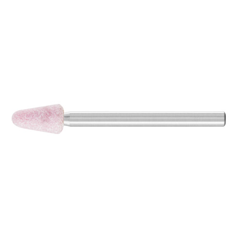 PFERD STEEL EDGE Schleifstift Form B 44 Ø 6x10mm Schaft-Ø 3 mm A100 für Stahl- und Stahlguss