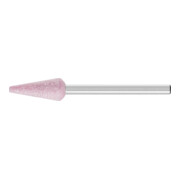 PFERD STEEL EDGE Schleifstift Form B 53 Ø 6x16 mm Schaft-Ø 3 mm A100 für Stahl- und Stahlguss