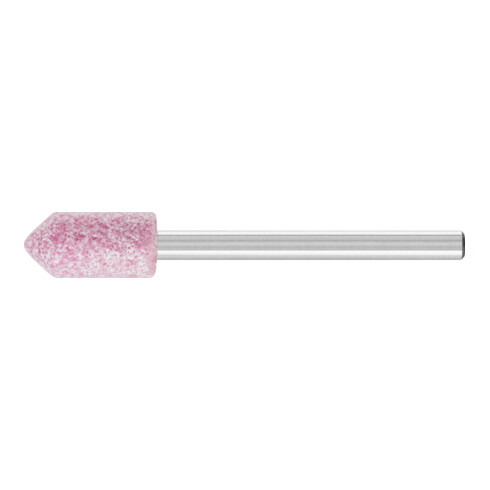 PFERD STEEL EDGE Schleifstift Form B 54 Ø 6x13 mm Schaft-Ø 3 mm A60 für Stahl- und Stahlguss