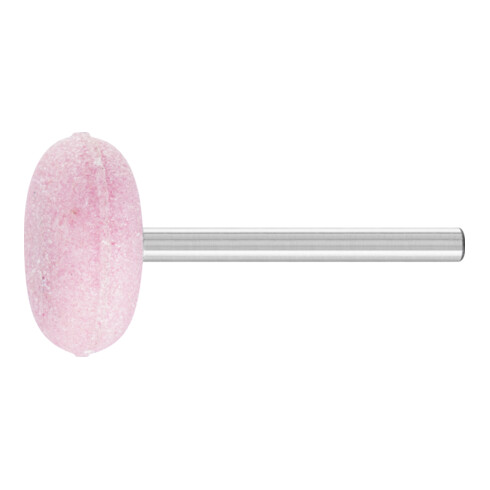 PFERD STEEL EDGE Schleifstift Form B 61 Ø 19x8 mm Schaft-Ø 3 mm A80 für Stahl- und Stahlguss