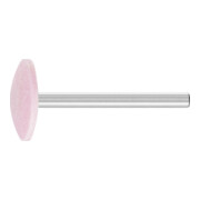 PFERD STEEL EDGE Schleifstift Form B 71 Ø 16x2 mm Schaft-Ø 3 mm A100 für Stahl- und Stahlguss