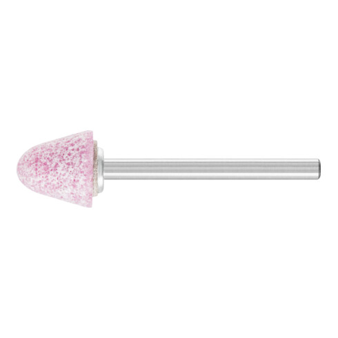 PFERD STEEL EDGE Schleifstift Kegel Ø 10x10mm Schaft-Ø 3 mm A46 für Stahl- und Stahlguss