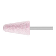 PFERD STEEL EDGE Schleifstift Kegel Ø 25x45 mm Schaft-Ø 6 mm A60 für Stahl- und Stahlguss