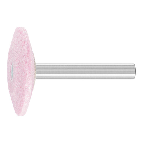 PFERD STEEL EDGE Schleifstift konisch Ø 32x6 mm Schaft-Ø 6 mm A60 für Stahl- und Stahlguss