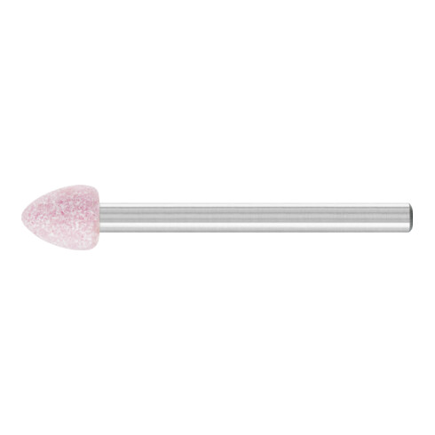 PFERD STEEL EDGE Schleifstift konisch Ø 6x8 mm Schaft-Ø 3 mm A100 für Stahl- und Stahlguss
