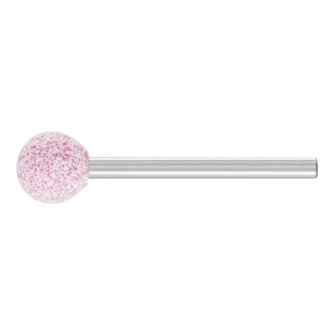 PFERD STEEL EDGE Schleifstift Kugel Ø 10x10mm Schaft-Ø 3 mm A46 für Stahl- und Stahlguss