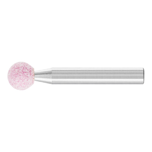 PFERD STEEL EDGE Schleifstift Kugel Ø 10x10mm Schaft-Ø 6 mm A46 für Stahl- und Stahlguss