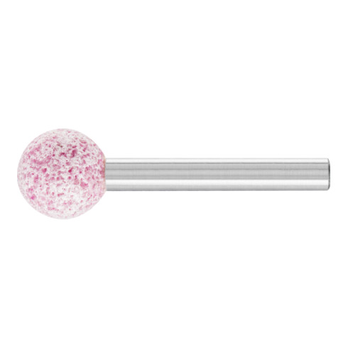 PFERD STEEL EDGE Schleifstift Kugel Ø 16x16 mm Schaft-Ø 6 mm A30 für Stahl- und Stahlguss