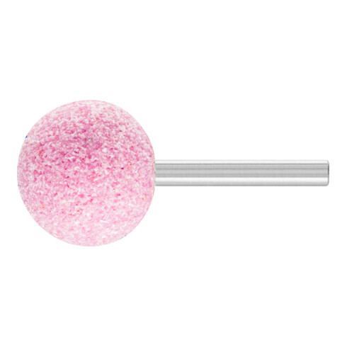 PFERD STEEL EDGE Schleifstift Kugel Ø 32x32 mm Schaft-Ø 6 mm A24 für Stahl- und Stahlguss