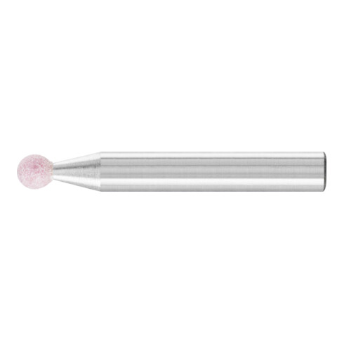 PFERD STEEL EDGE Schleifstift Kugel Ø 5x5 mm Schaft-Ø 6 mm A100 für Stahl- und Stahlguss