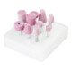 PFERD STEEL EDGE Schleifstift-Set 10-tlg. Schaft-Ø 6 mm A30 für Stahl- und Stahlguss-1