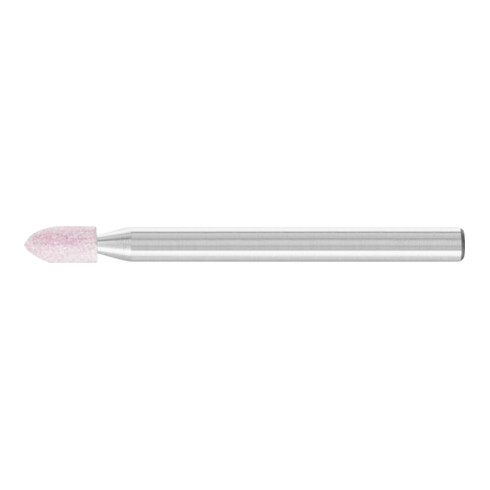 PFERD STEEL EDGE Schleifstift Spitzbogen Ø 3x6 mm Schaft-Ø 3 mm A100 für Stahl- und Stahlguss