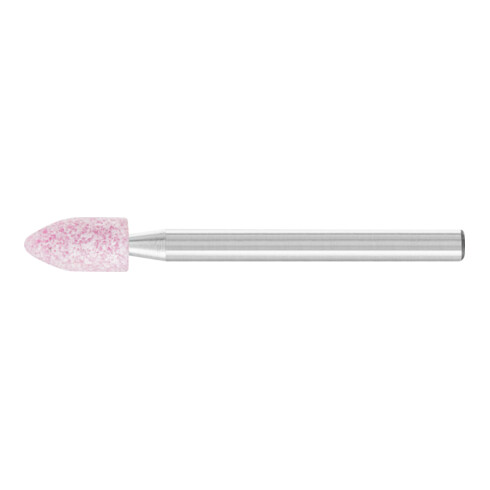 PFERD STEEL EDGE Schleifstift Spitzbogen Ø 5x10mm Schaft-Ø 3 mm A60 für Stahl- und Stahlguss