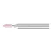 PFERD STEEL EDGE Schleifstift Spitzbogen Ø 5x10mm Schaft-Ø 6 mm A100 für Stahl- und Stahlguss